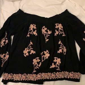 over the shoulder blouse